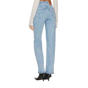 Levi's Ribcage Straight Leg Jeans in Samba Tango Light Size 27